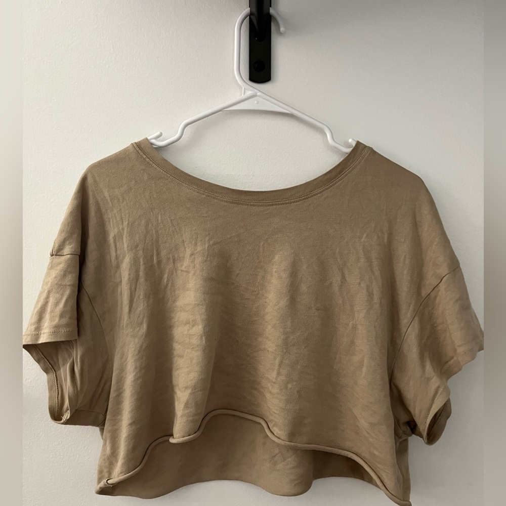 Loose Oversized Tan t-shirt
